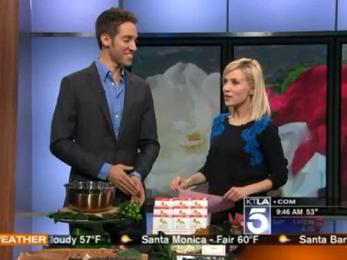 KTLA 5 Morning News Features AW Chocolate