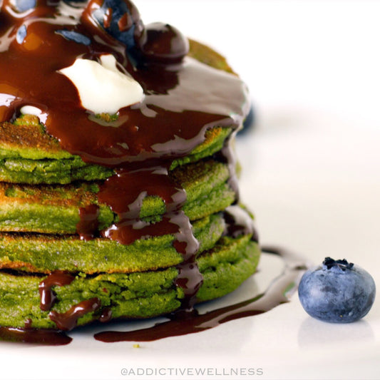 Superherb Matcha Elixir Pancakes