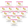 Multiple packages of Addictive Wellness Chocolate with a gold horse logo on a white background