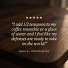 Five-star Turkey Tail review from Nanci B., verified buyer