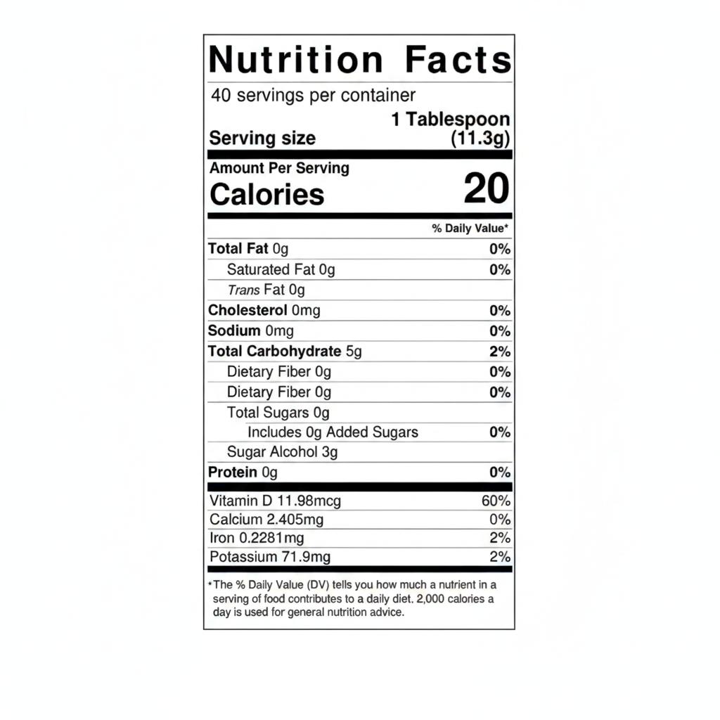 Matcha Nutrition Facts